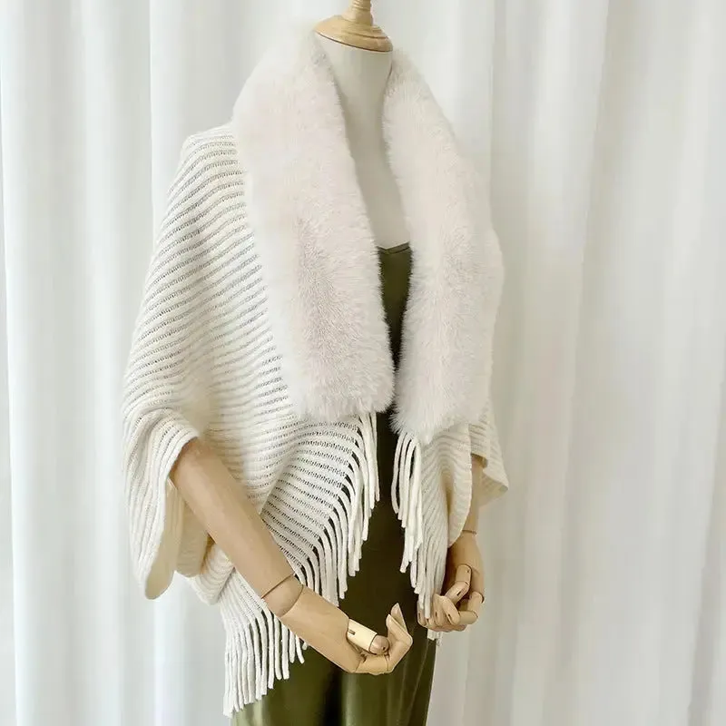 Women's Winter Cardigan Scarf