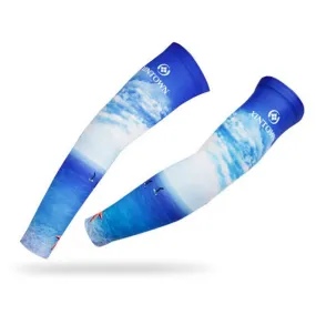 XINTOWN Beautiful Sea Scenery Cycling Arm Warmers